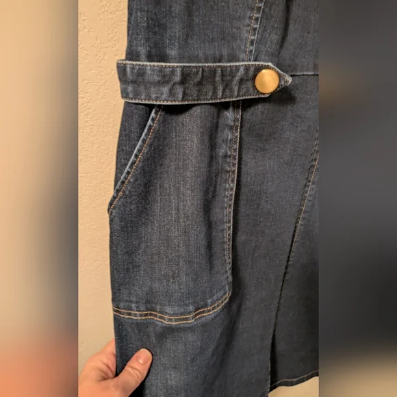 Liz Claiborne Denim Dress - Picture 5 of 7
